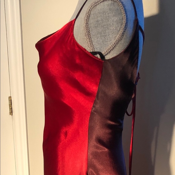 DRESS SUPER SEXY OMBRE ASYMMETRIC LACE UP DRESS - Picture 6 of 10